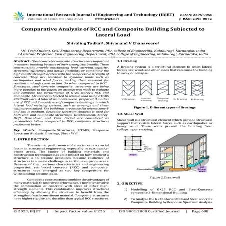 “A COMPARATIVE STUDY & ANALYSIS OF SEISMIC BEHAVIOUR OF COMPOSITE AND ...