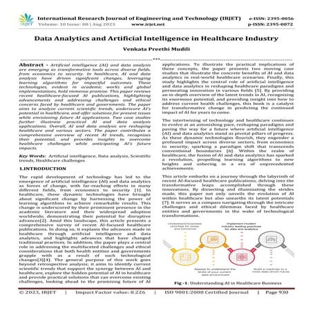 Data Analytics and Artificial Intelligence in Healthcare Industry | PDF