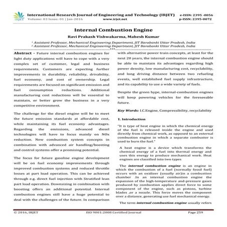 Internal Combustion Engine