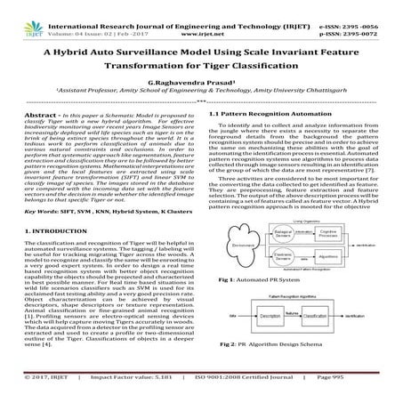 A Hybrid Auto Surveillance Model Using Scale Invariant Feature Transformation...