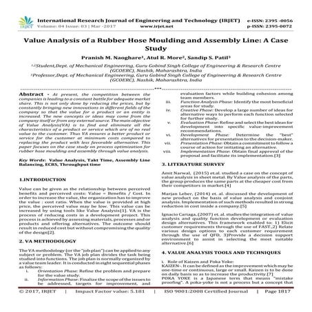 Assembly line optimization to Improve Productivity | PDF