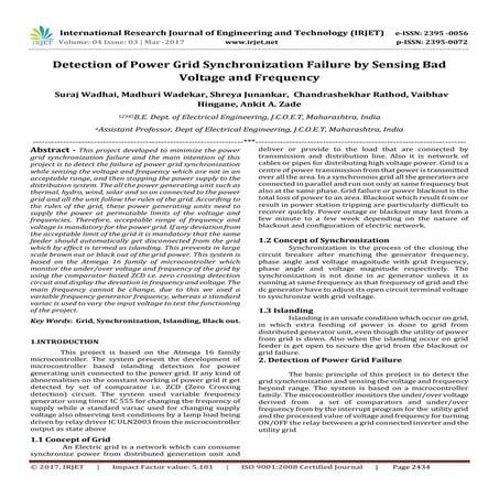 Detection of Power Grid Synchronization Failure by Sensing Bad Voltage ...