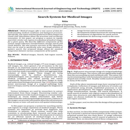 Search System for Medical Images