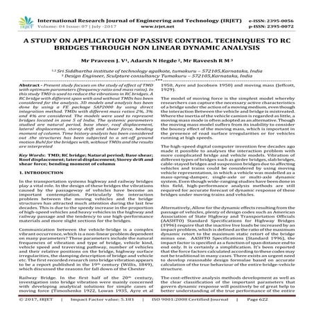 IRJET - Dynamic Analysis of Steel Truss Bridge under Various ...