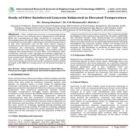 EXPERIMENTAL STUDY ON F.R.P.S. STRENGTHENING REINFORCED CONCRETE BEAMS ...