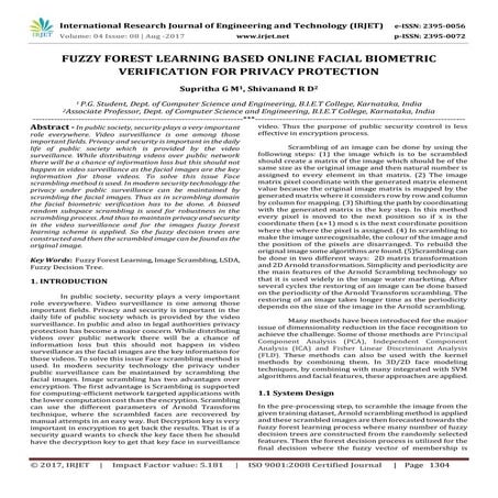 Introduction To Palmprint Recognition | PDF