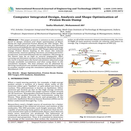Computer Integrated Design, Analysis and Shape Optimization of Proton ...