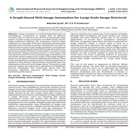A Graph-based Web Image Annotation for Large Scale Image Retrieval