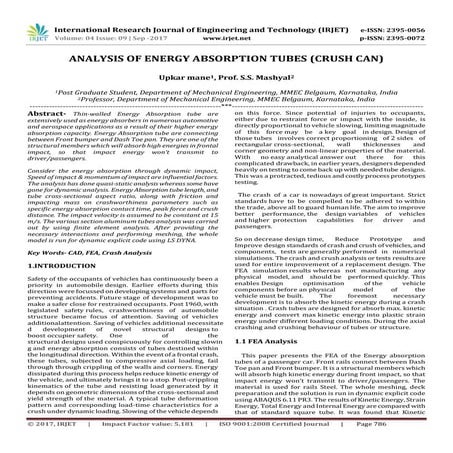 IRJET- Numerical Analysis of Hyperloop Transportation Structure | PDF