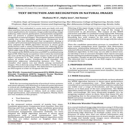 Text Detection and Recognition in Natural Images