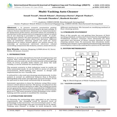 Multi-Tasking Auto Cleaner