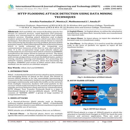 IRJET- HTTP Flooding Attack Detection using Data Mining Techniques