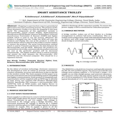 IRJET- Smart Assistance Trolley