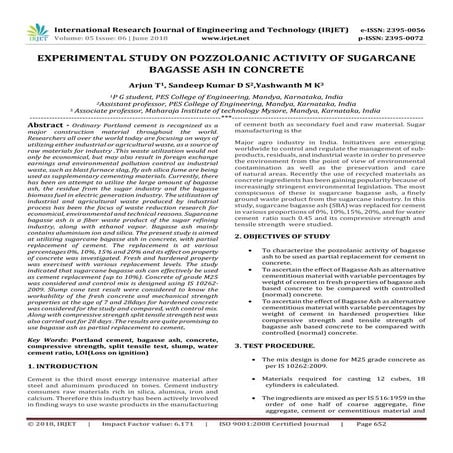 EXPERIMENTAL STUDY ON CONCRETE DURABILITY BY PARTIAL REPLACEMENT OF ...