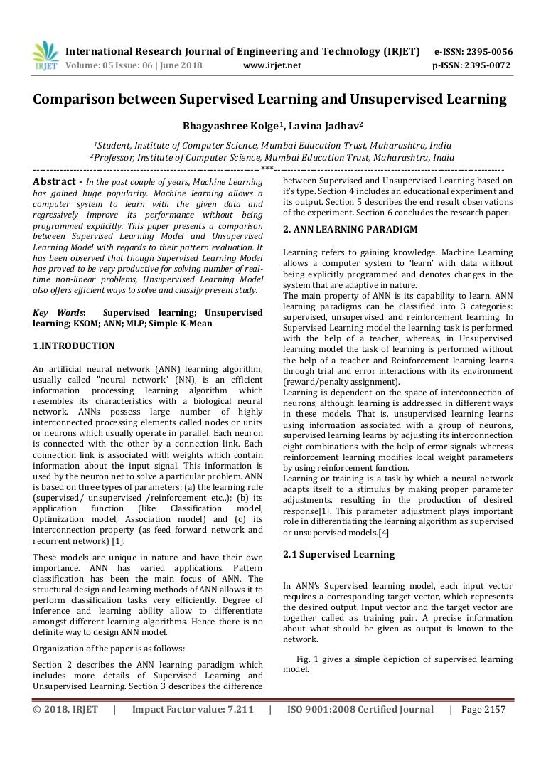 ann unsupervised learning