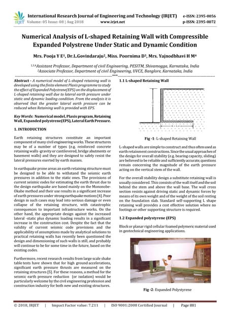 Soil sheet pile interaction part ii numerical analysis and simulation ...