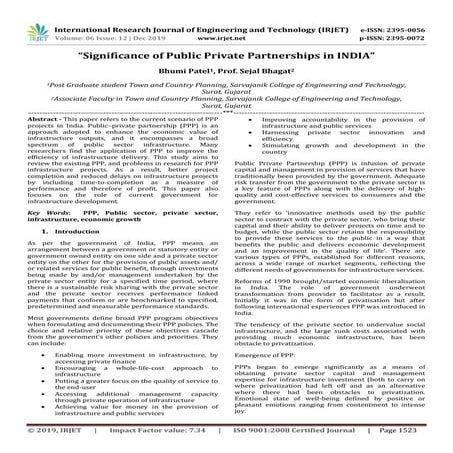 Public Private Partnership | PDF