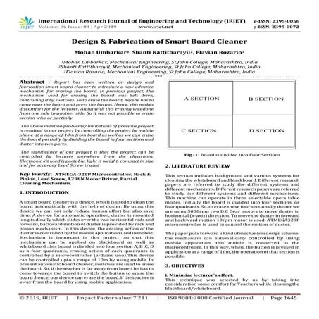 AUTOMATIC WHITEBOARD CLEANER | DOCX