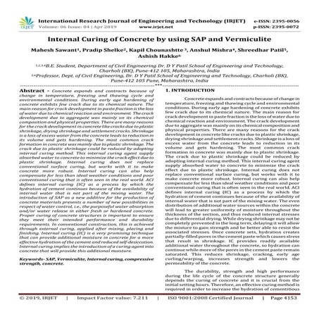APPLICATIONS OF SAP AND VERMICULITE AS INTERNAL CURING AGENTS.pdf