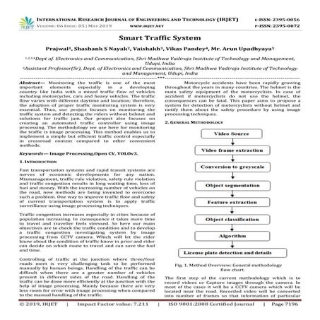 IRJET- Smart Traffic System