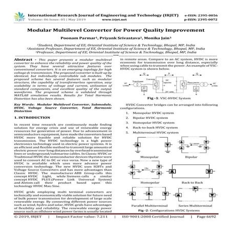 Modular Multilevel Converter MMC tutorial | PDF