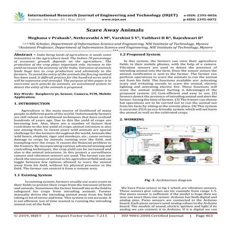 IRJET-  	  Scare Away Animals