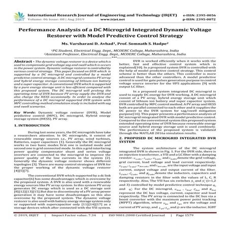 Design and Simulation of DC Microgrid with DC-DC Bi-directional ...