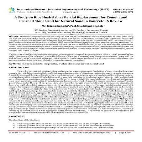 IRJET- Study on Soil Cement Blocks | PDF