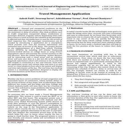 Travel Management Application