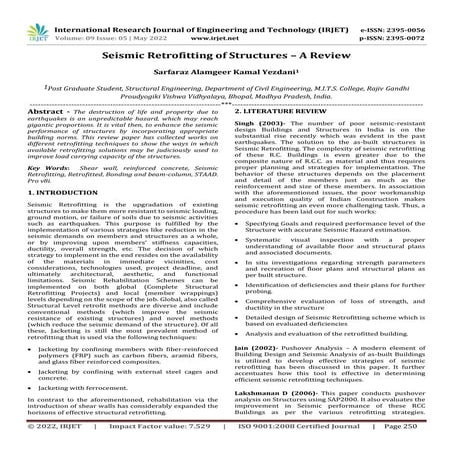Retrofitting | PPT