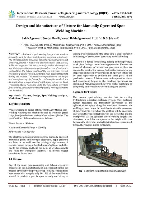 Design of Fixture for rotary welding SPM | PDF | Manufacturing Industry ...
