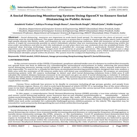 SOCIAL DISTANCE DETECTION.pptx