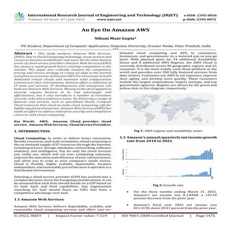 An Eye On Amazon AWS