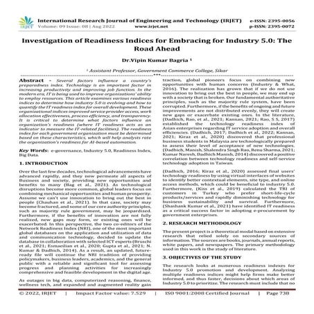 E readiness assessment framework | PDF