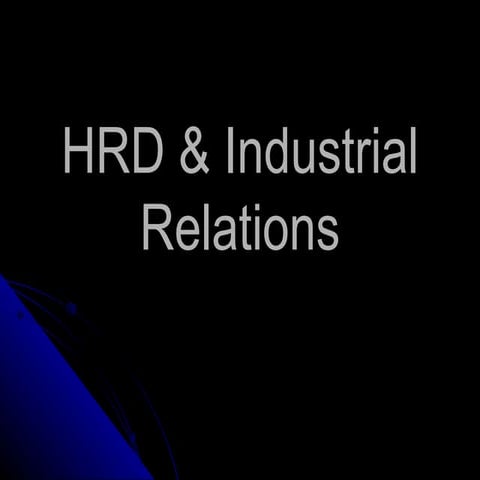 hrd & IR