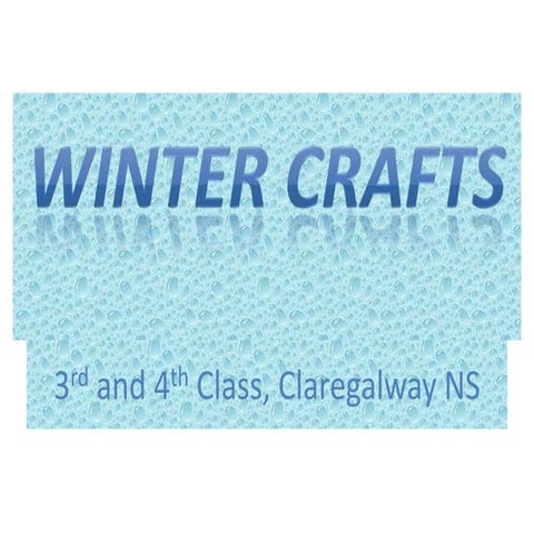 Winter art from Ireland