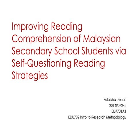 IRM Presentation ONE