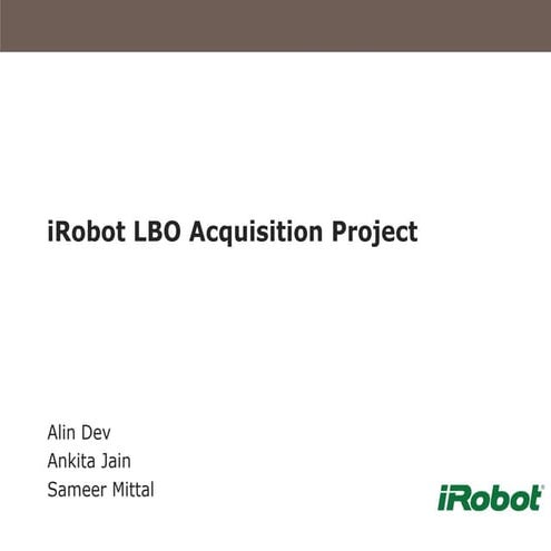 Irobot   presentation