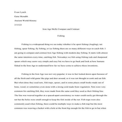 Iron Age Skills Compare and Contrast.docx