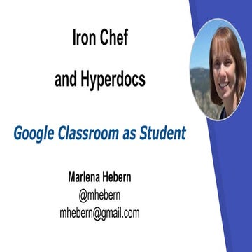 Iron Chef and Hyper Docs