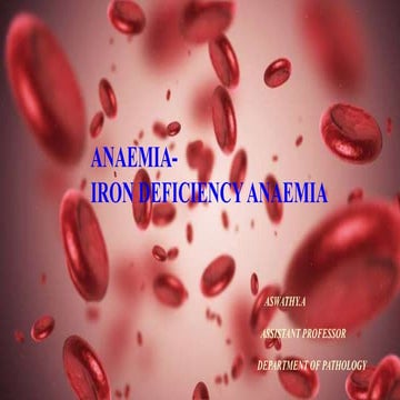 Iron Deficiency Anaemia