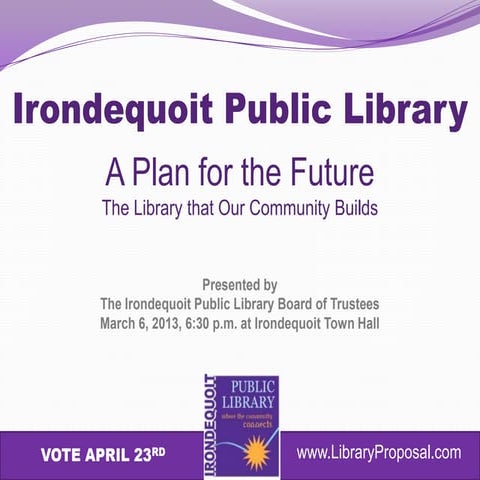 Library Renovation Project | PPT