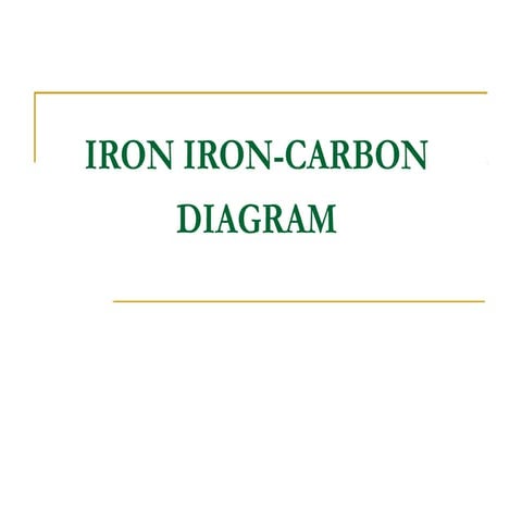 Iron iron carbide equilibrium phase dia gram
