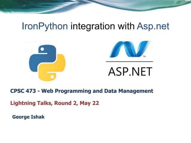 Iron python