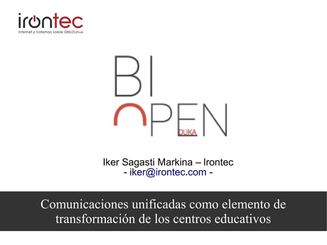 Irontec - comunicaciones unificadas...