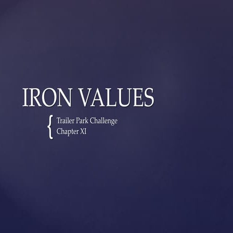 Iron Values TPC Chapter 11