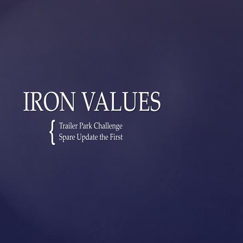 Iron Values 11.5 Spares Update