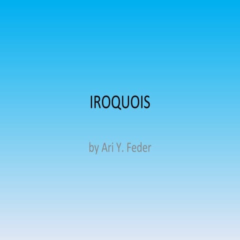 Iroquois