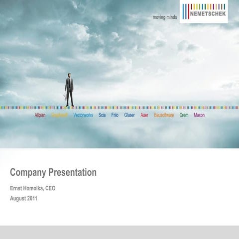 Company Presentation Nemetschek AG August 2011