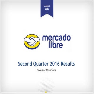 Mercadolibre Resultados 2do trimest...